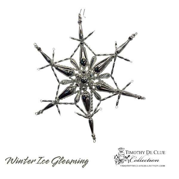 Winter Ice Gleam - De Clue Beaded Christmas Collection WHLS
