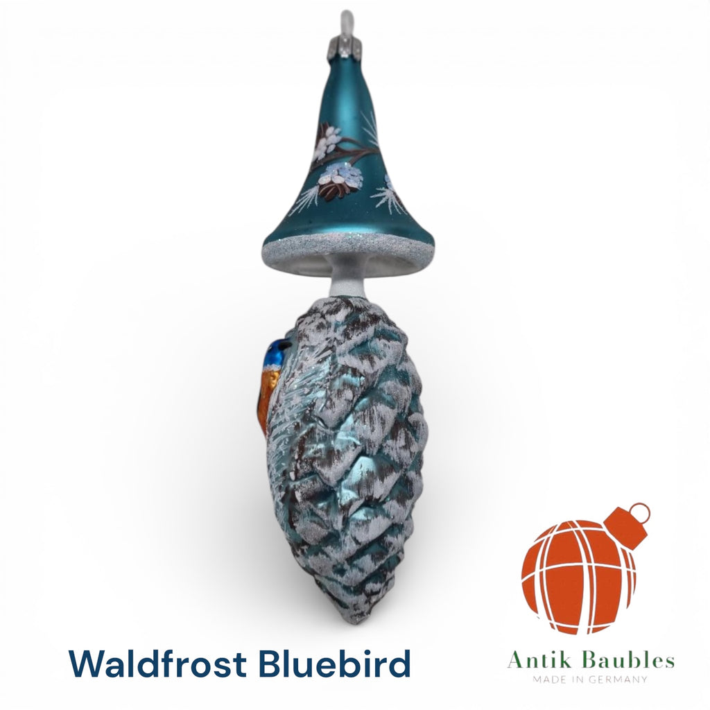 Waldfrost Bluebird- Antik Baubles Exclusive Christmas Ornament