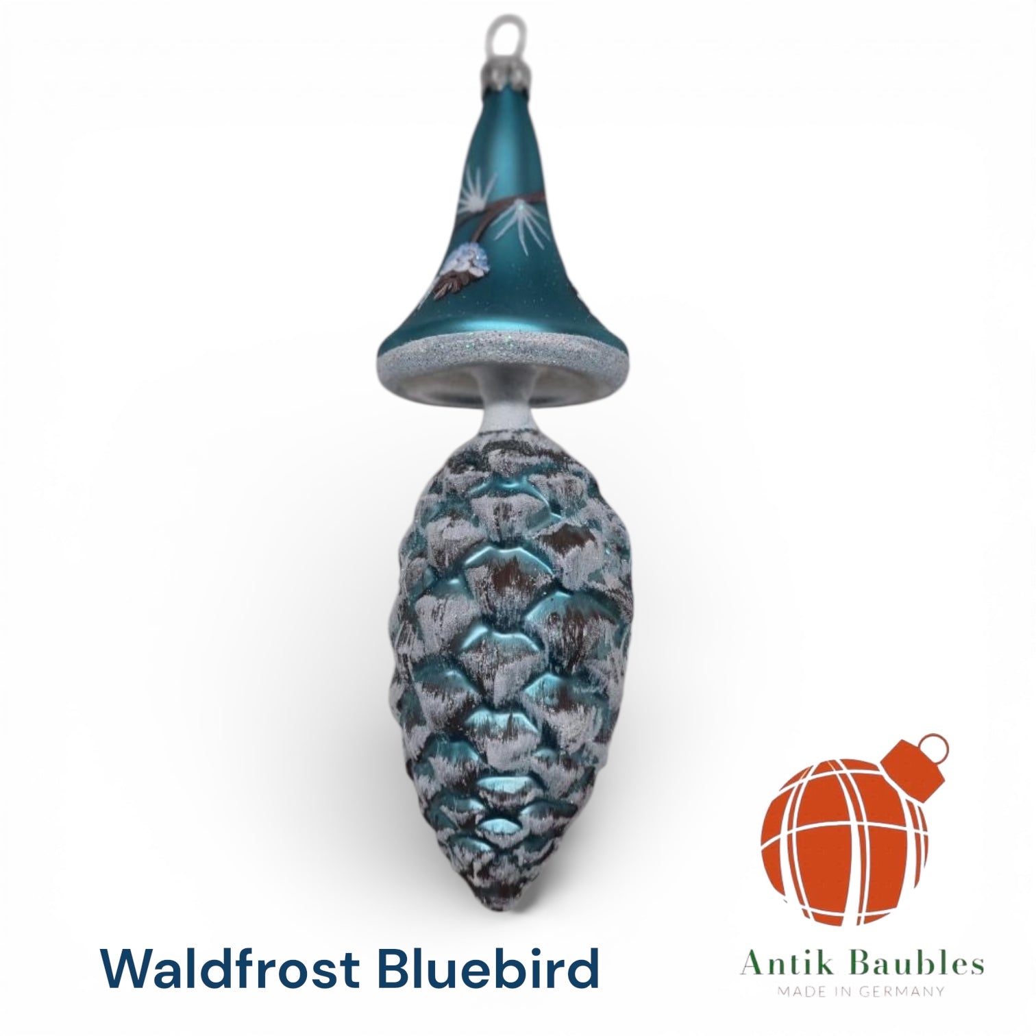 Waldfrost Bluebird- Antik Baubles Exclusive Christmas Ornament