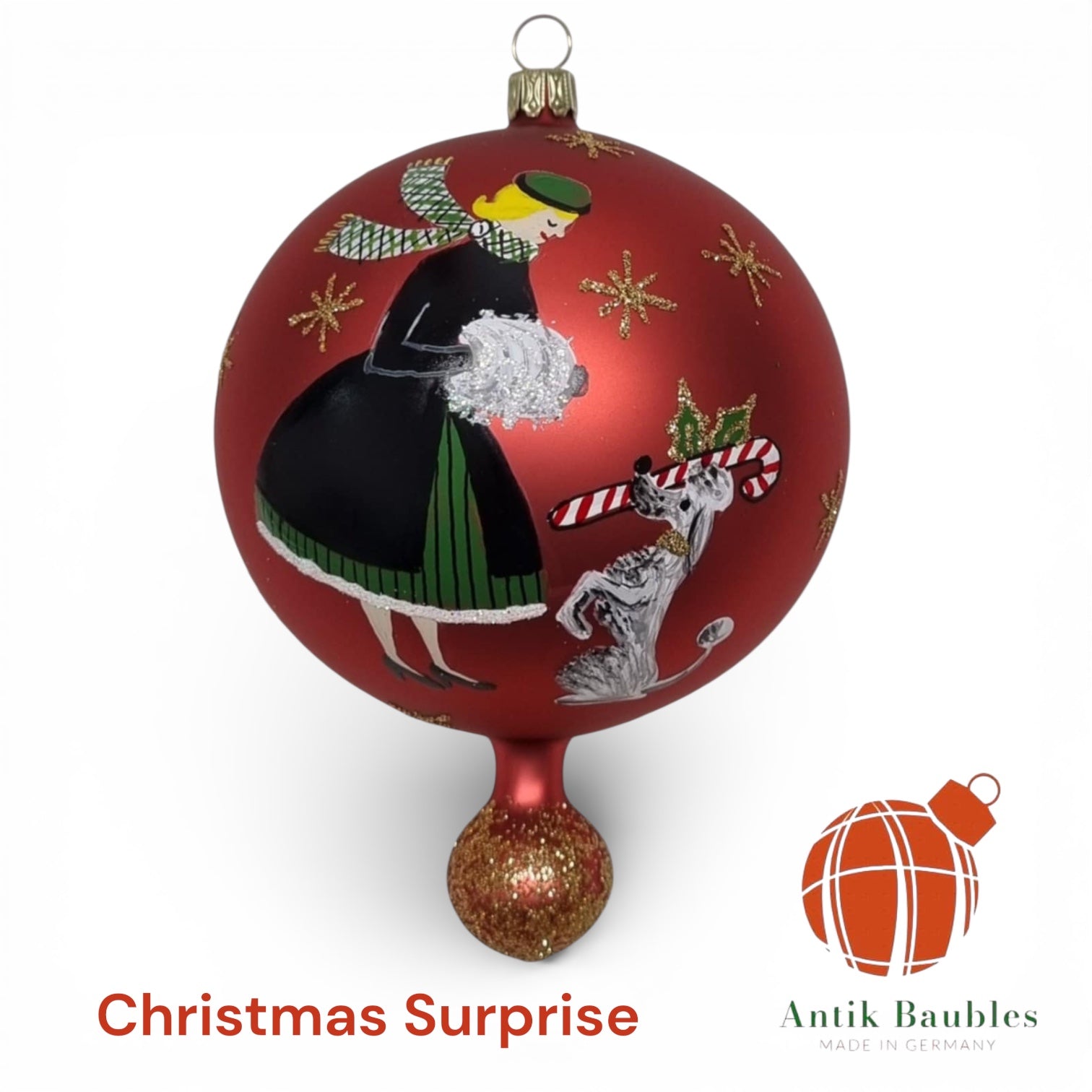 Christmas Surprise Ball Drop- Antik Baubles Exclusive Christmas Ornament