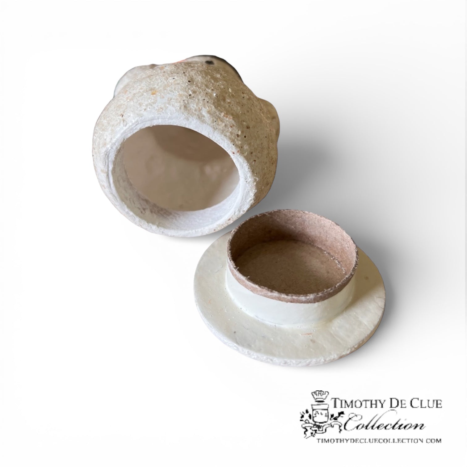 Snow Person  | 4” - Paper Mache German Candy Container