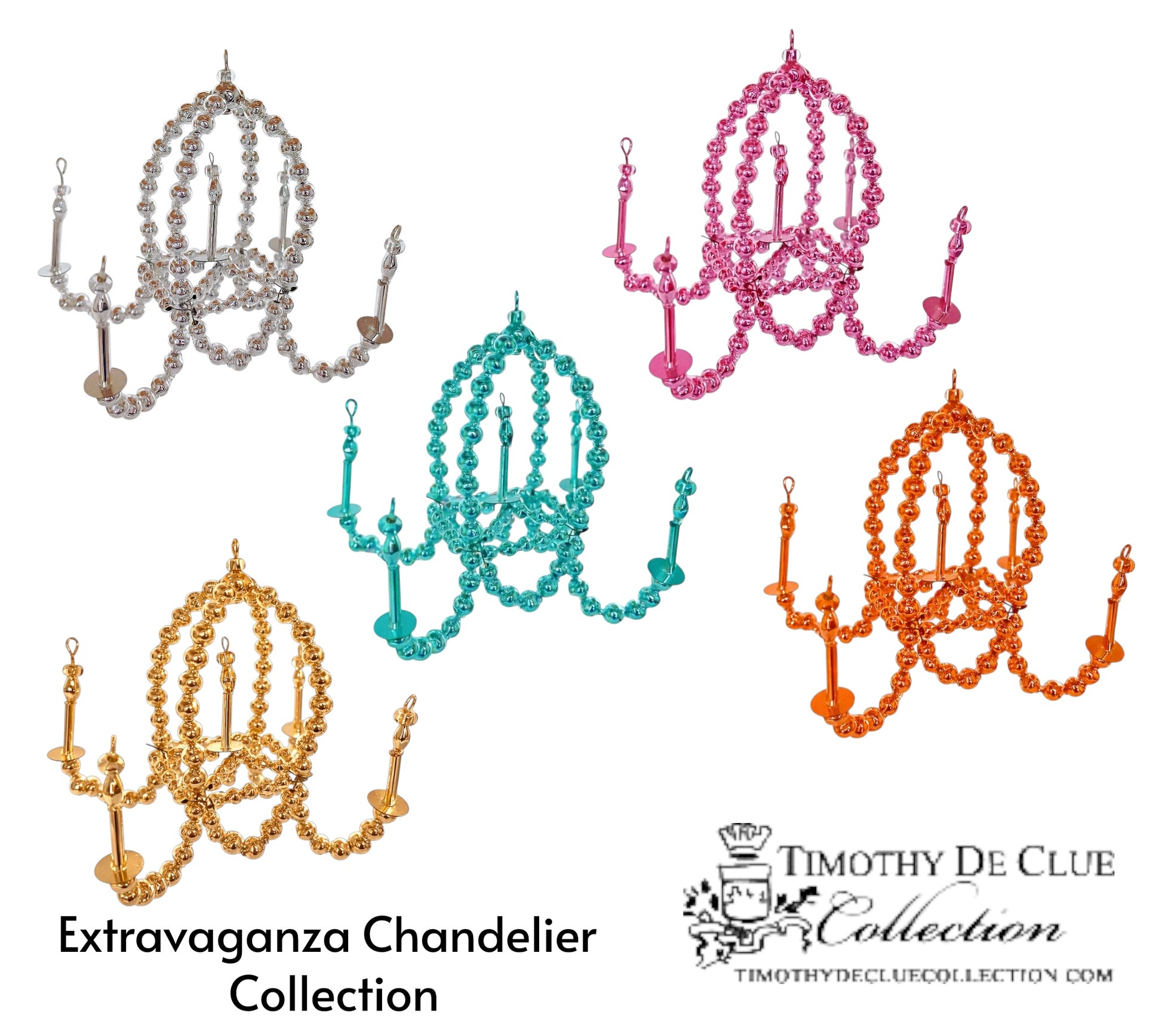 Extravaganza Chandelier -Czechia Bead Collection