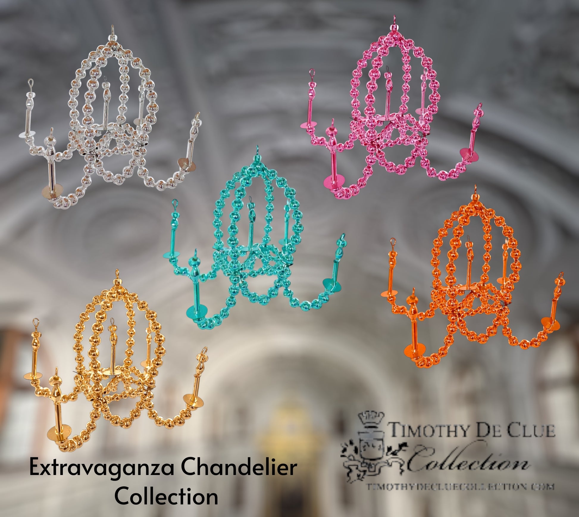 Extravaganza Chandelier -Czechia Bead Collection