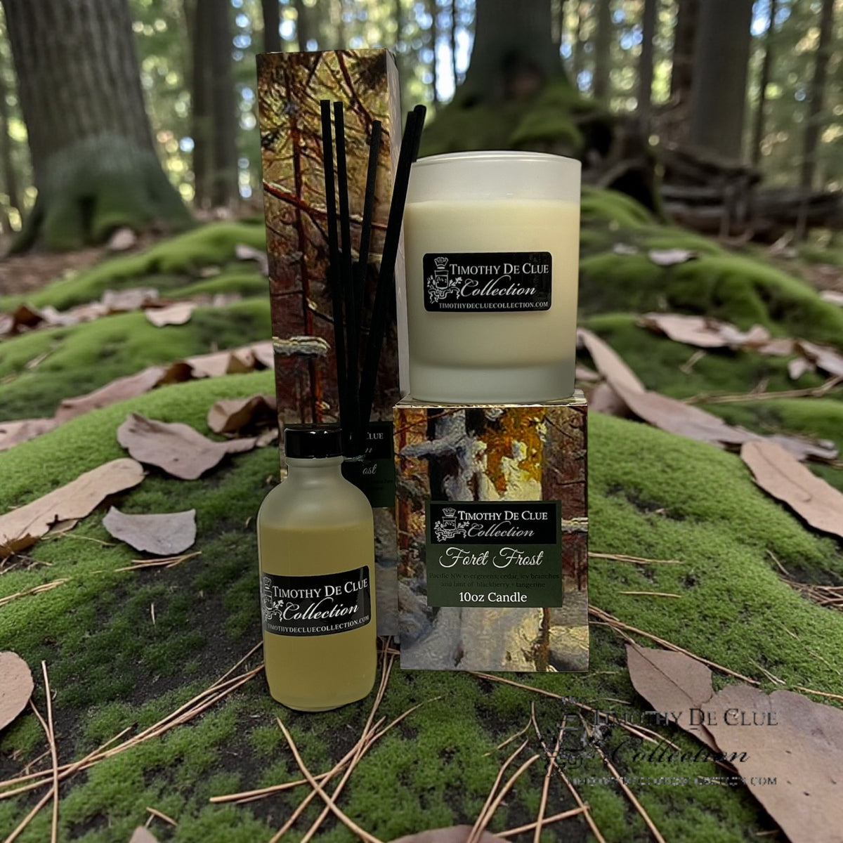 Foret Frost Reed Diffuser Exclusive Home Scent By Timothy De Clue Collection