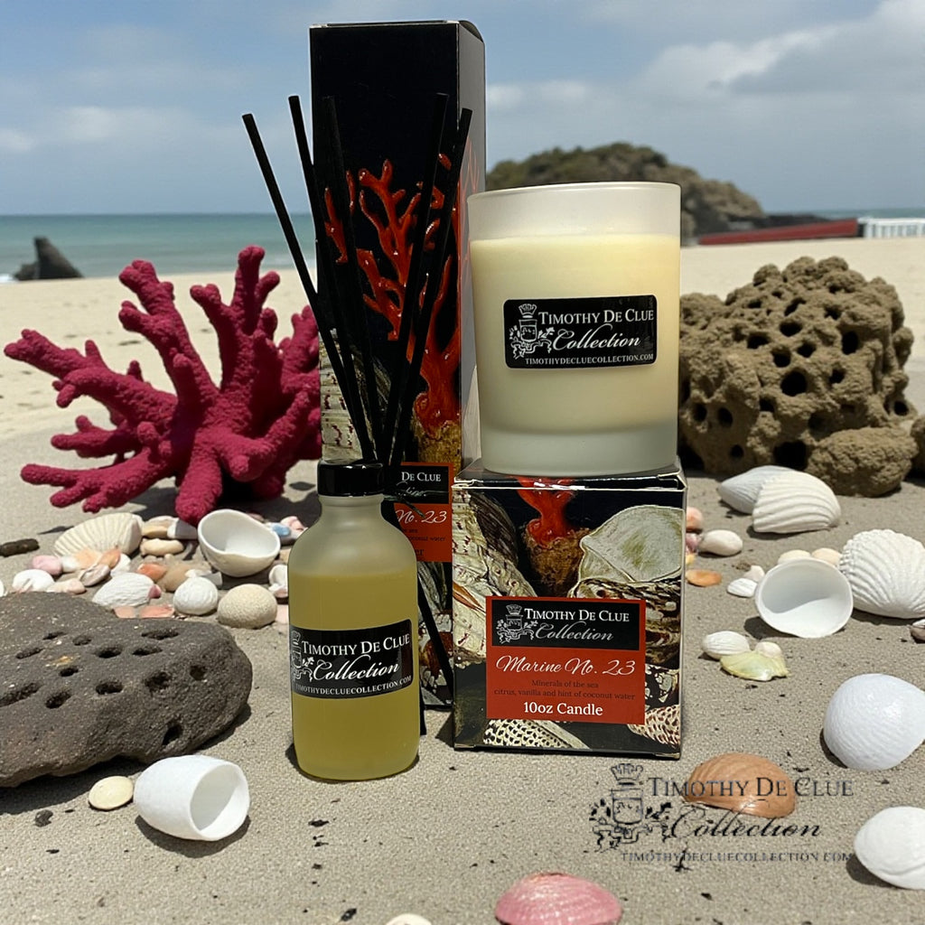 Marine Reed Diffuser Exclusive Home Scent By Timothy De Clue Collection