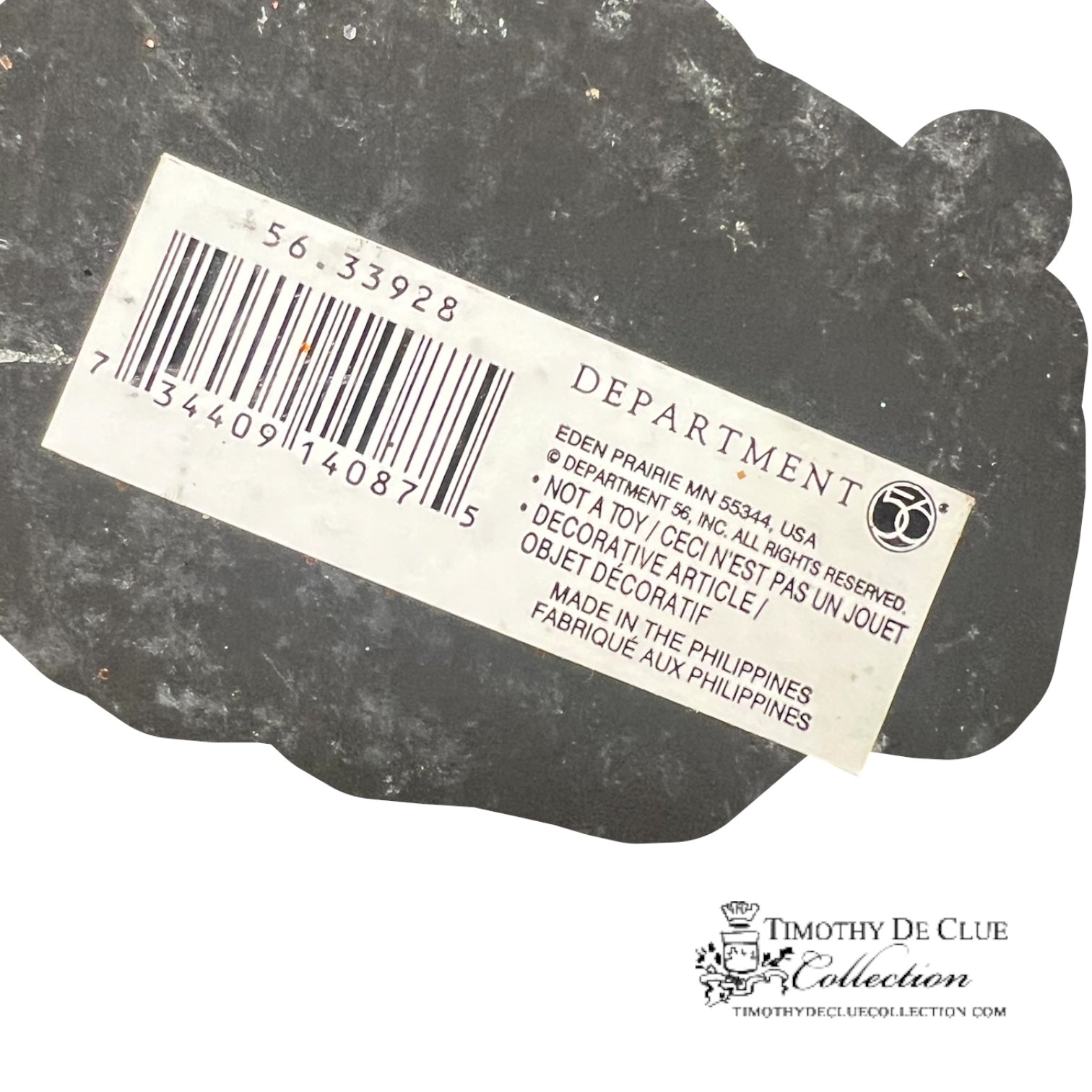 Vintage Halloween Pumpkin Candy Container - Large - Department 56