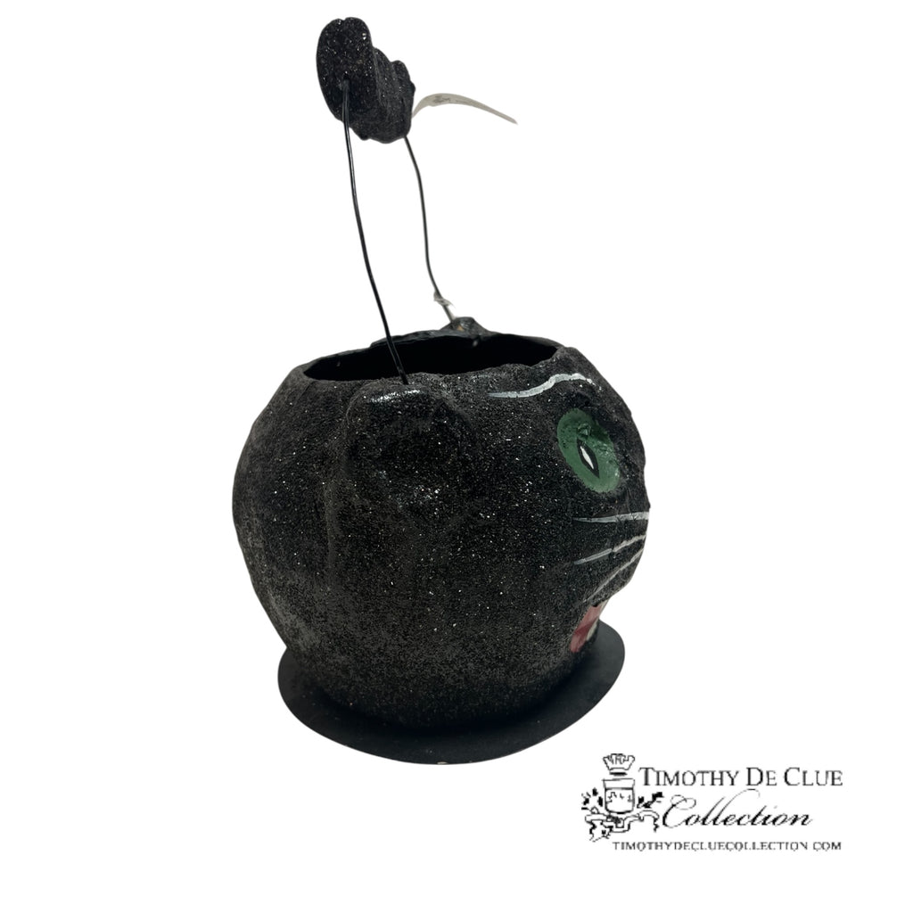 Medium Black Cat Candy Container - Department 56