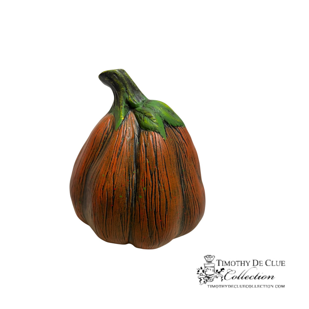 Vintage-Inspired Halloween Pumpkin with Glass Eye - Limited Edition - Made in Germany