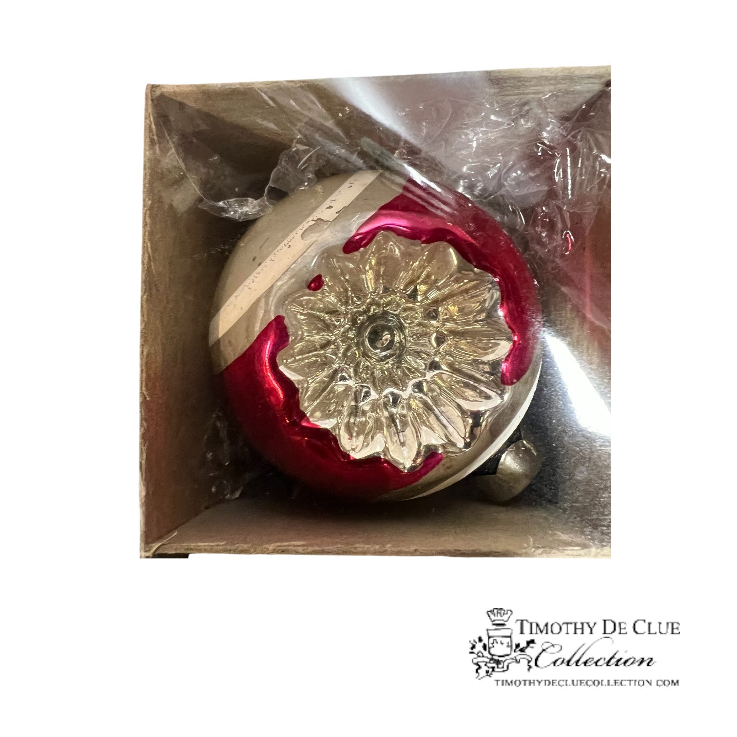 V-R Shiny Brite Vintage Indent Ornaments - Set of 12