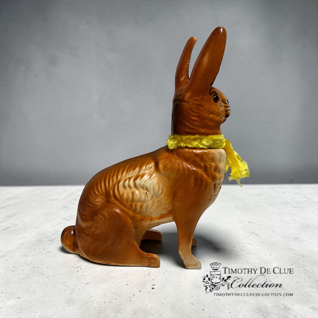 Rabbit Sitting Vintage Mold German Paper Mache