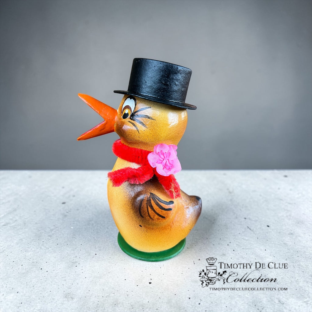 Easter Duck Vintage Inspired German Paper Mache