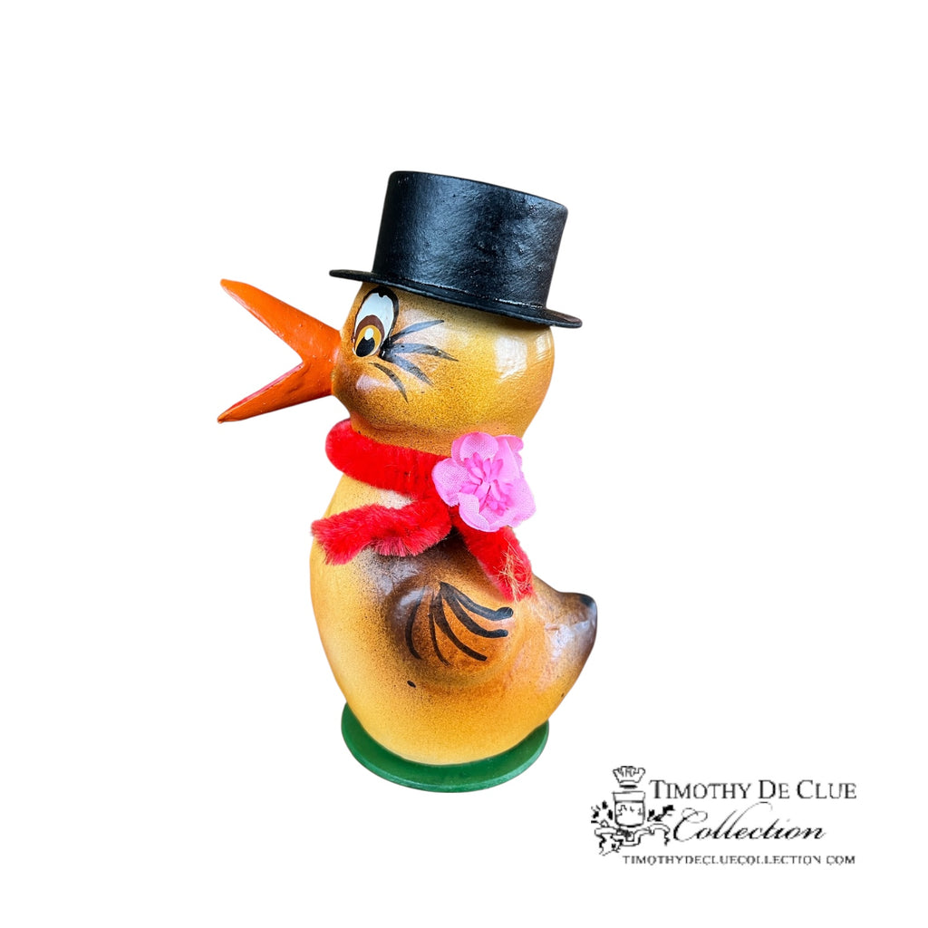 Easter Duck Vintage Inspired German Paper Mache