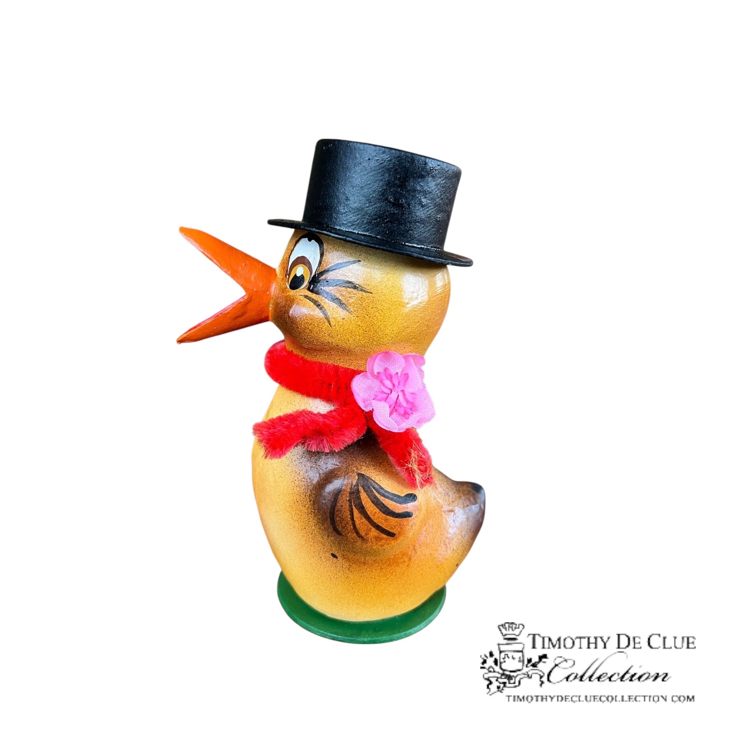 Easter Duck Vintage Inspired German Paper Mache