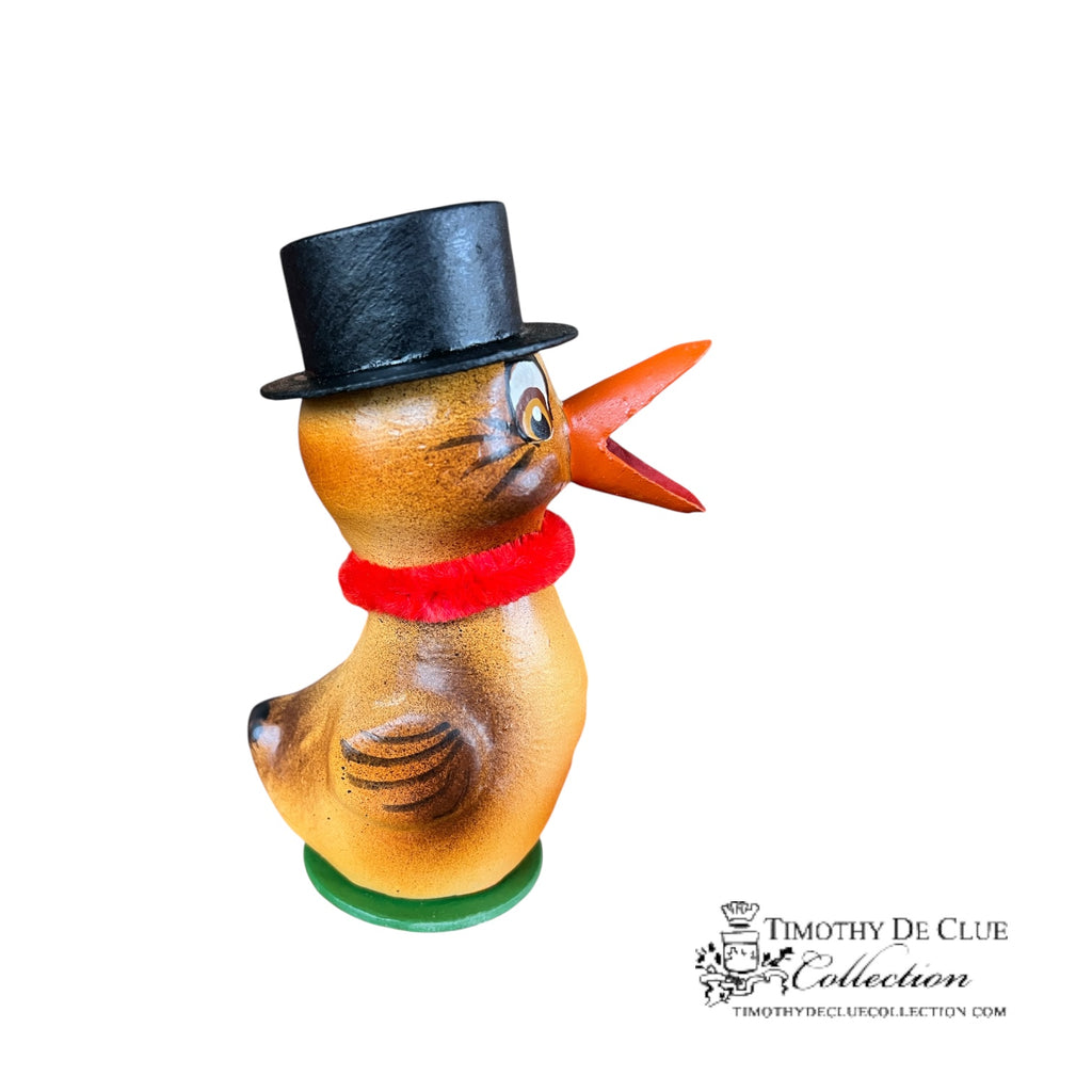 Easter Duck Vintage Inspired German Paper Mache
