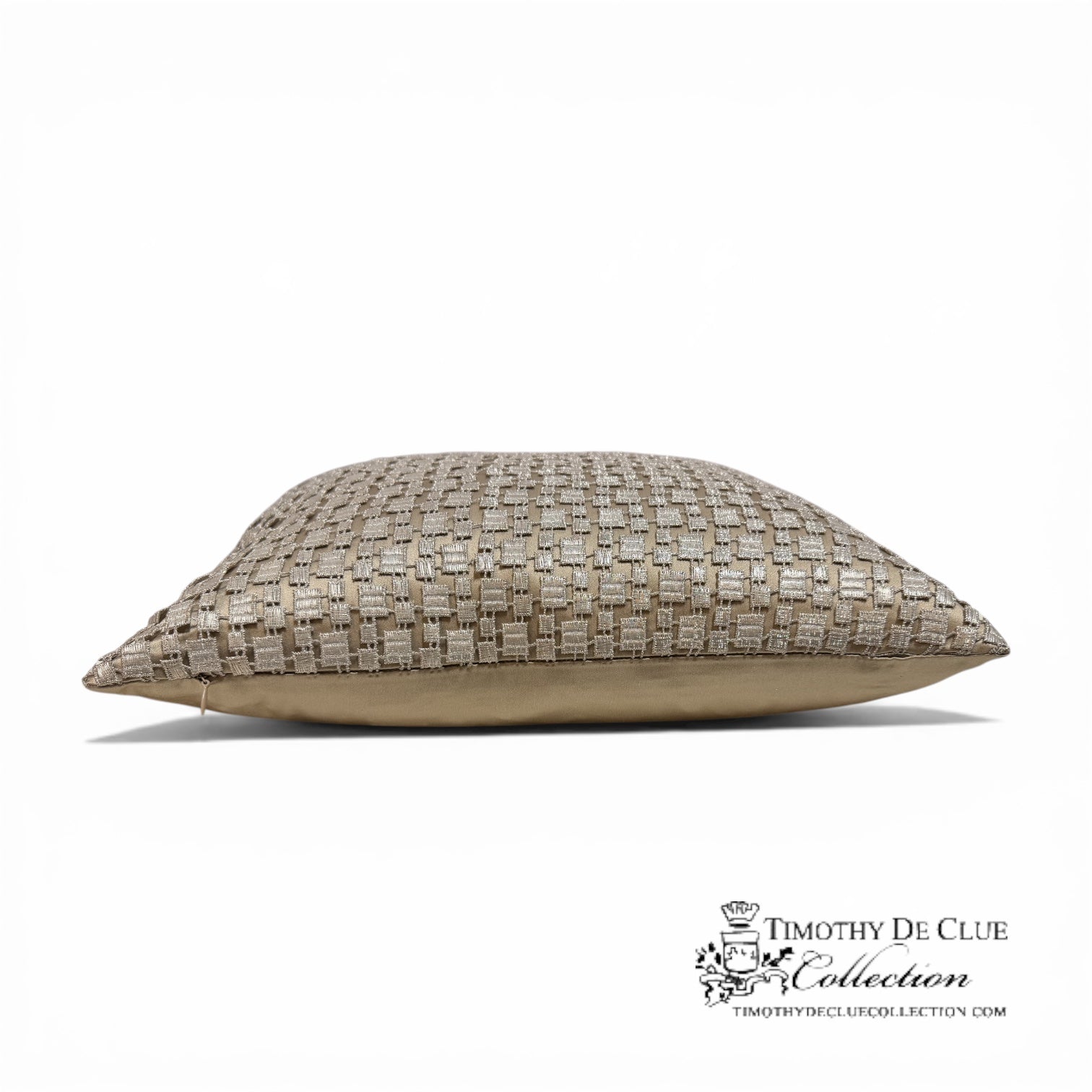 Metallic Mosaic Toss Pillow Ann Gish Horus