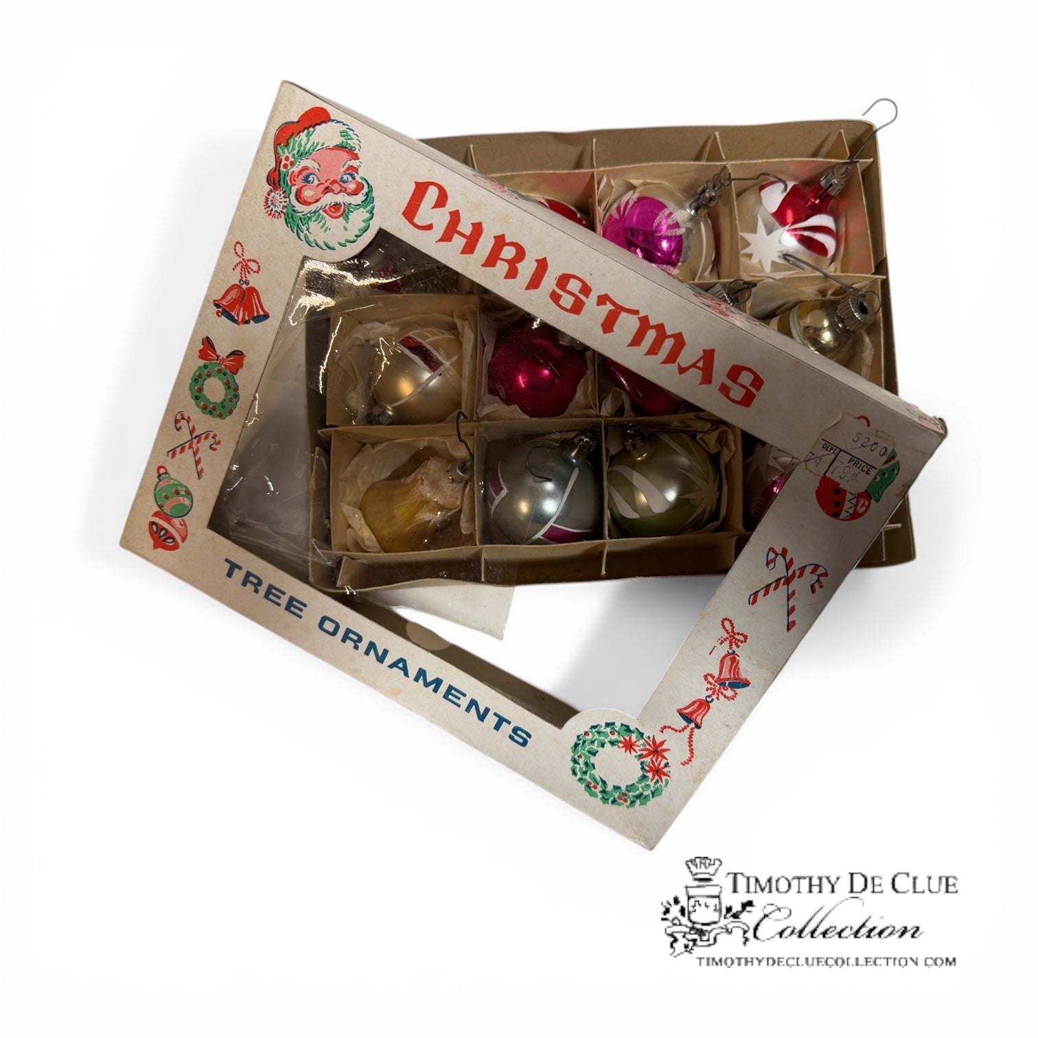 Assorted Vintage Ornaments - Set of 12