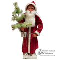 Weinachtswald Belsnickle Santa Candy Container - German Paper Mache Christmas Collection