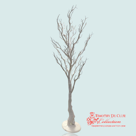 Grand Bare Branch Snow White Winter Tree