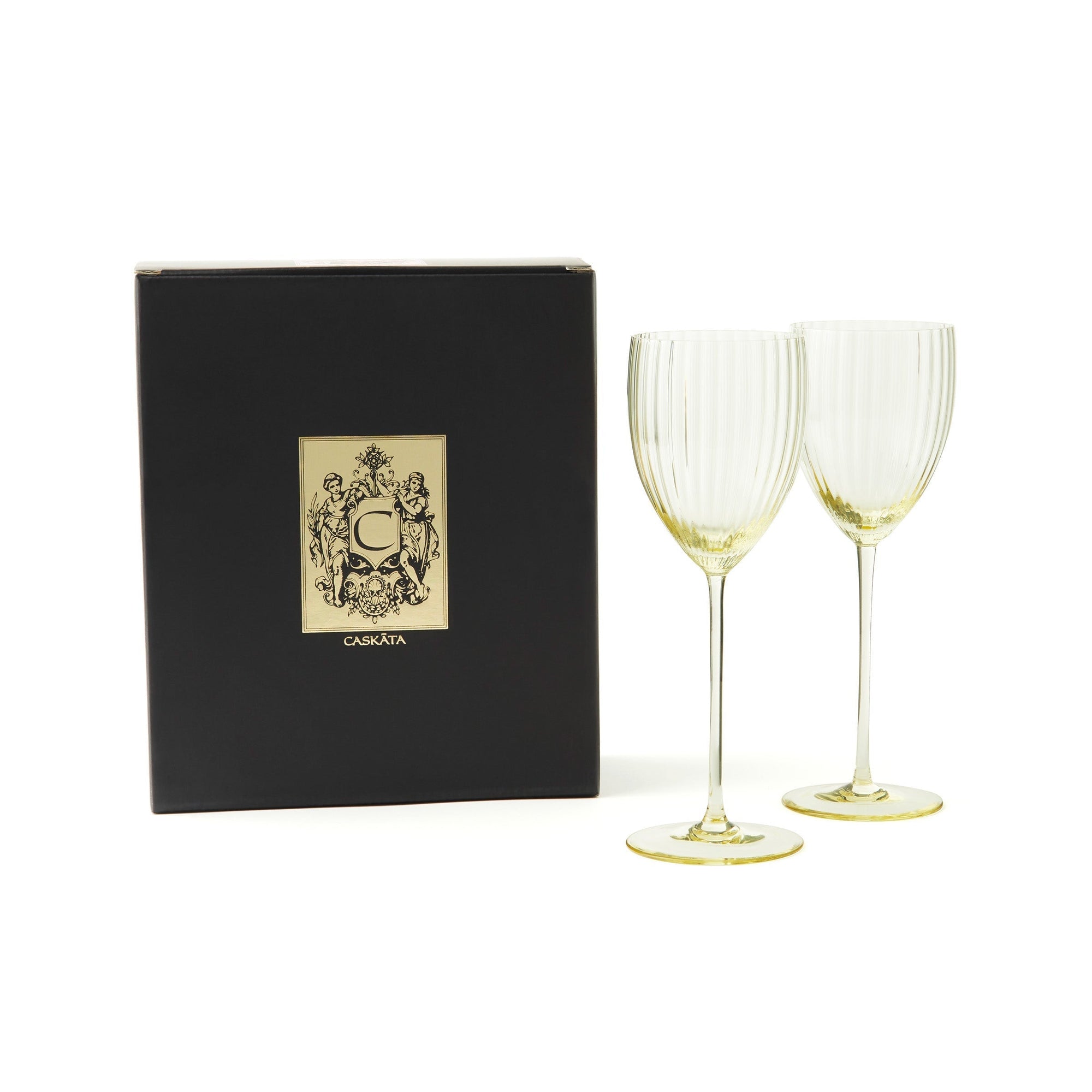 Quinn White Wine Glasses, Set of 2