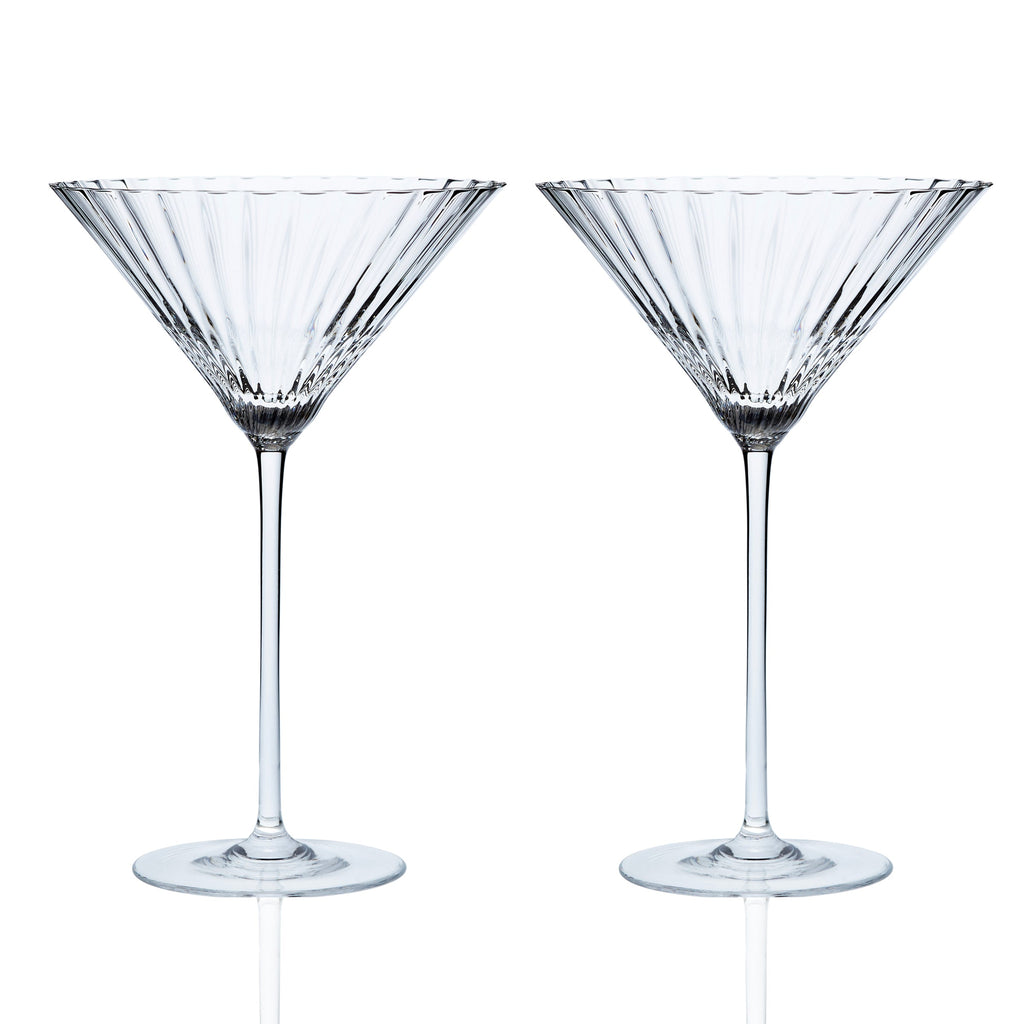 Quinn Martini Glasses, Set of 2
