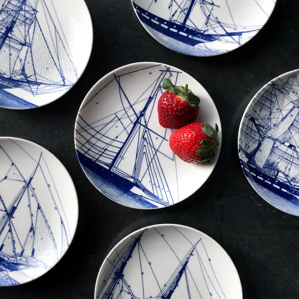 Rigging Small Plates, Set of 4