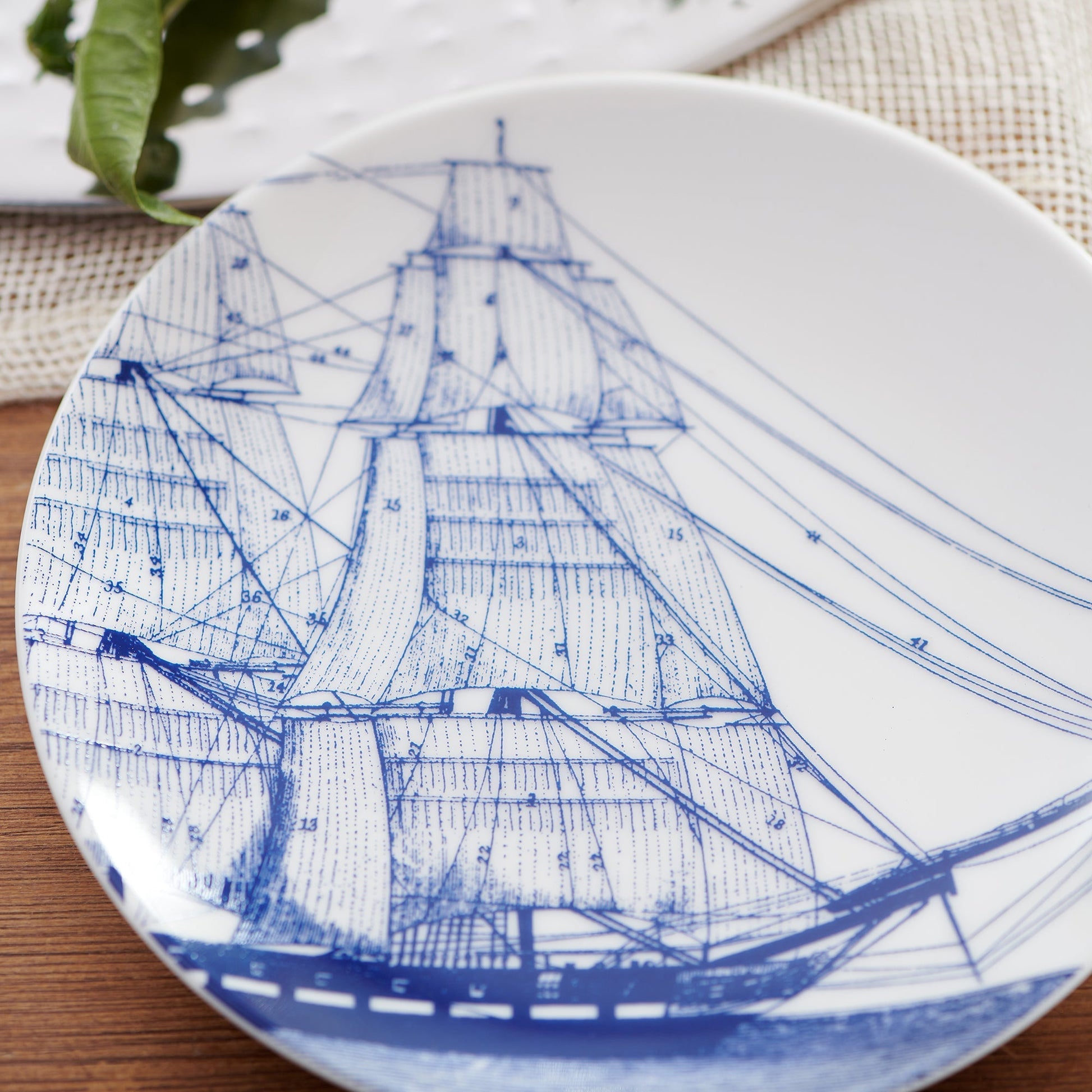 Rigging Small Plates, Set of 4