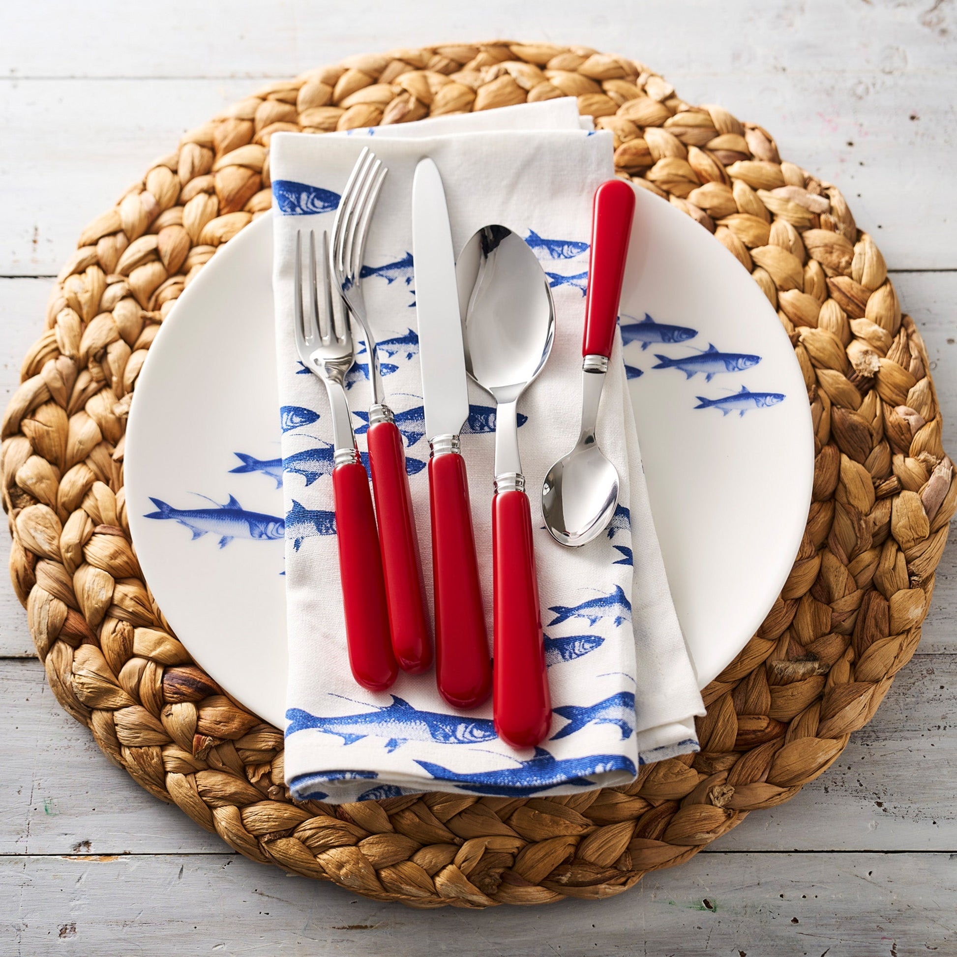 School of Fish Coupe Dinner Plate