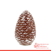 Pine Cone Santa Candy Container - German Paper Mache Christmas Collection