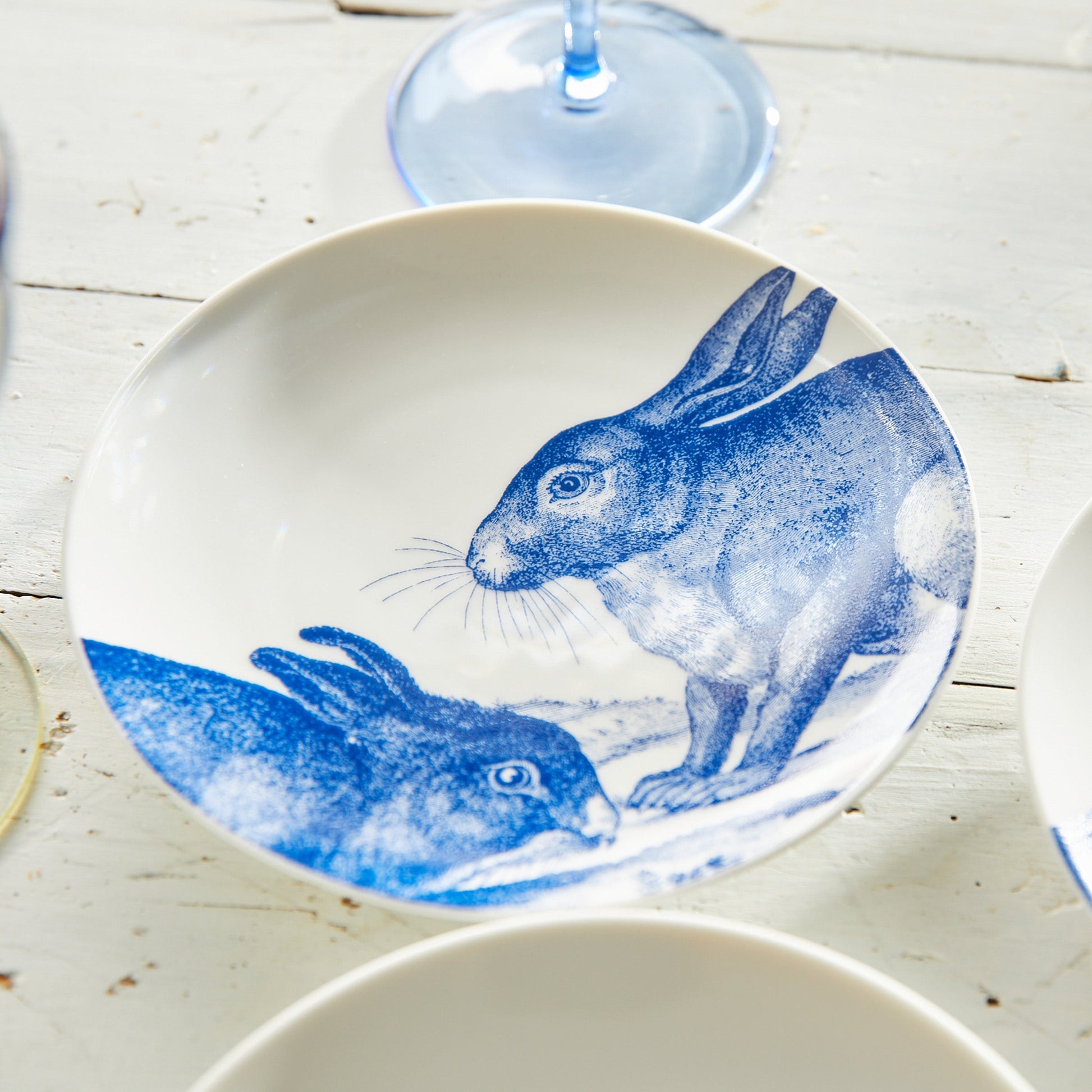 Bunnies Small Plates, Set of 4