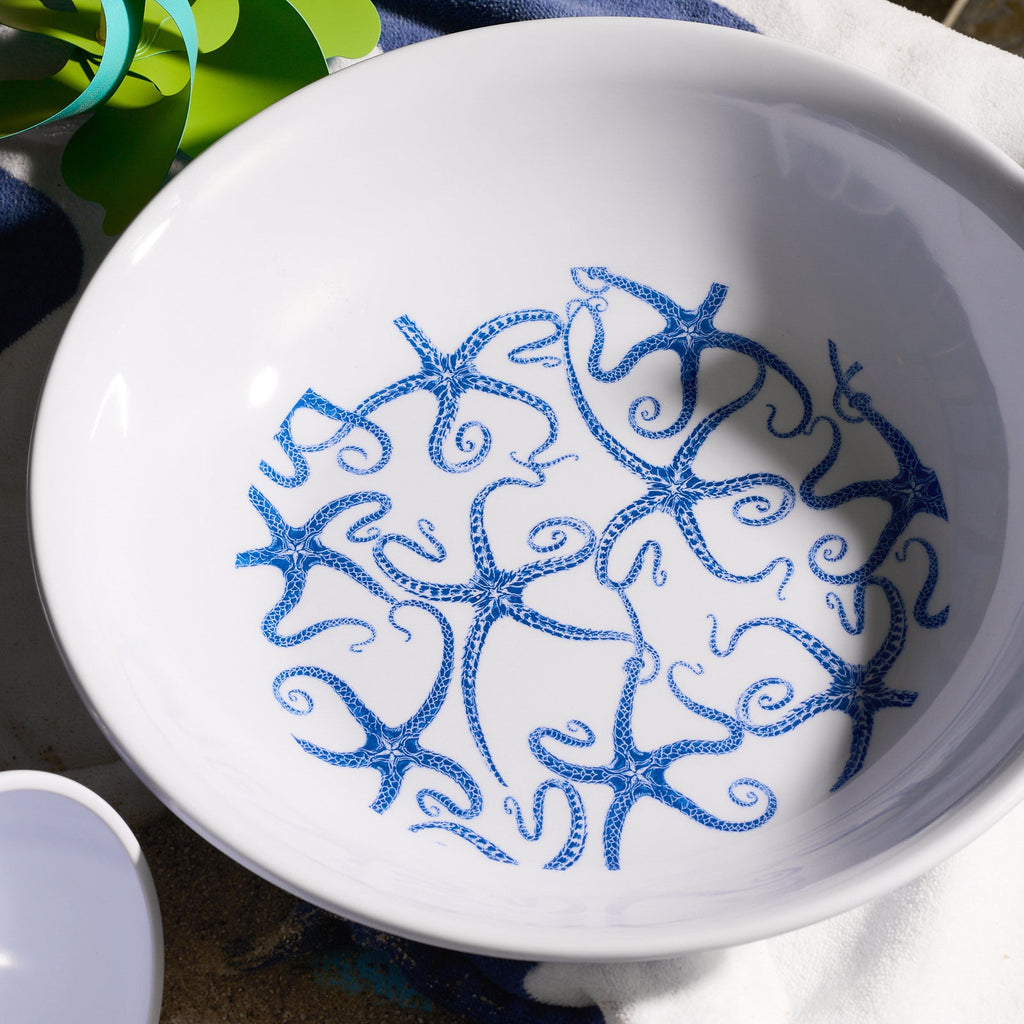 Starfish Melamine Serving Bowl