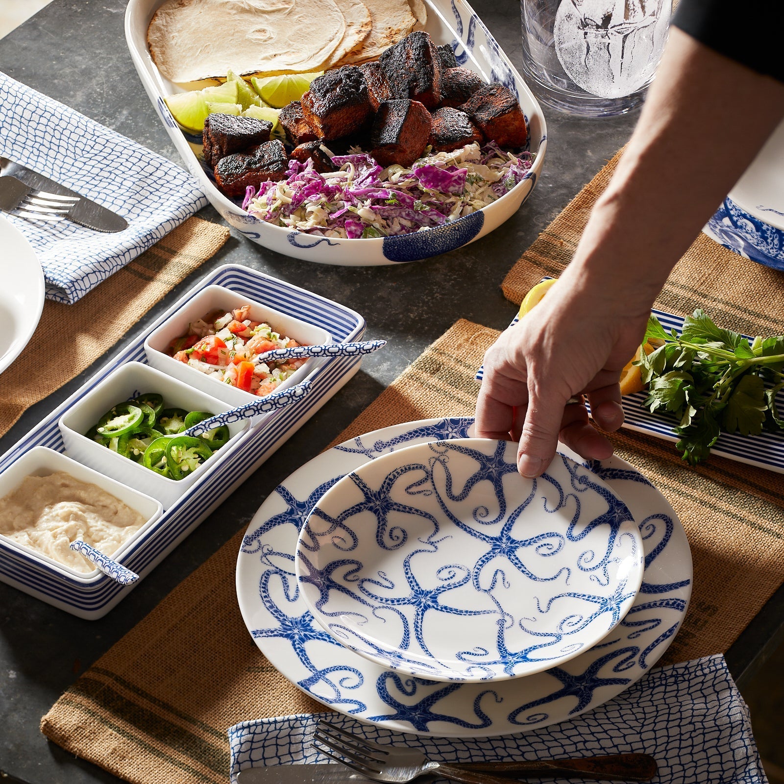 Starfish Coupe Salad Plate