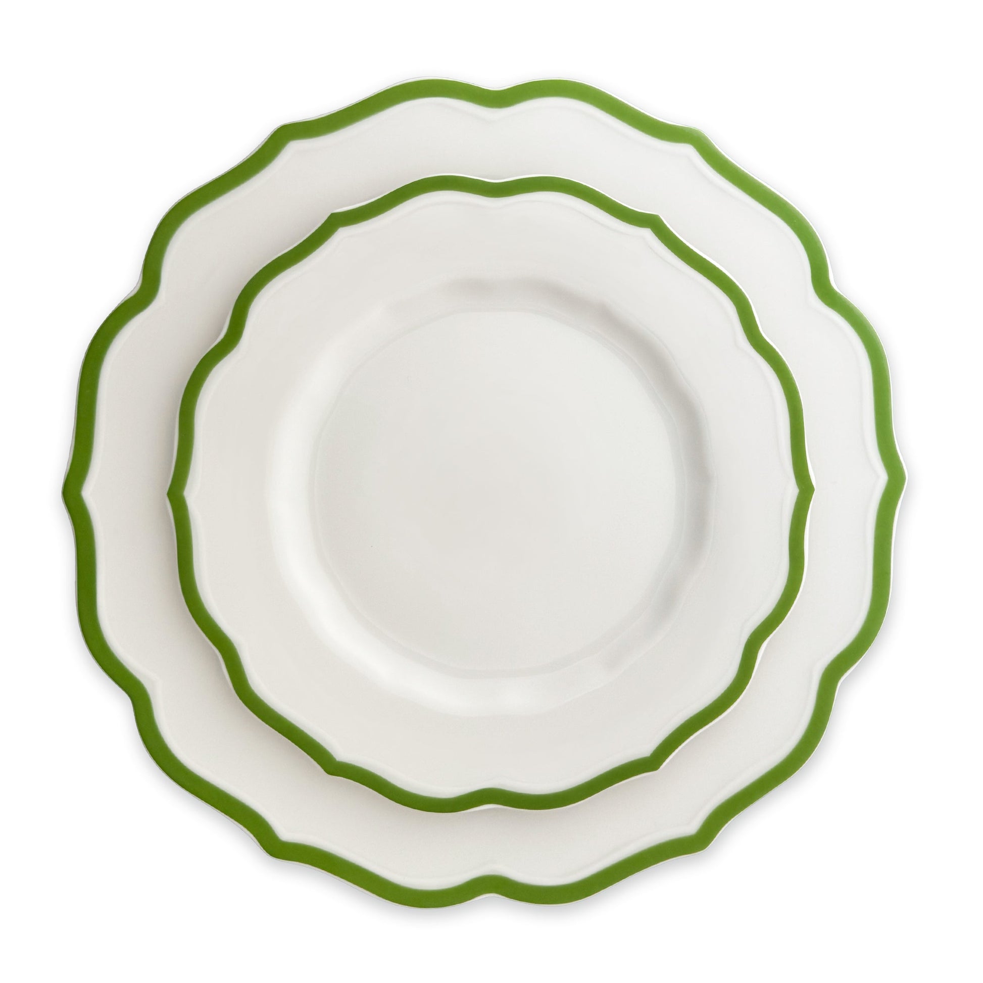 Stella Scalloped Salad Plate