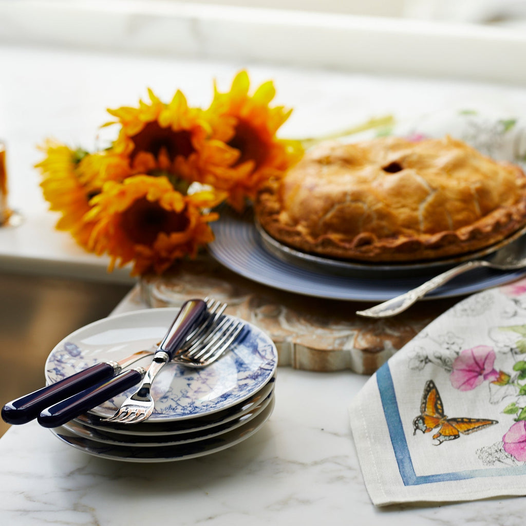 Summer Blues Small Plates, Set of 4