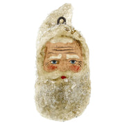 Santa Ornaments Set of 8- German Paper Mache Christmas Collection