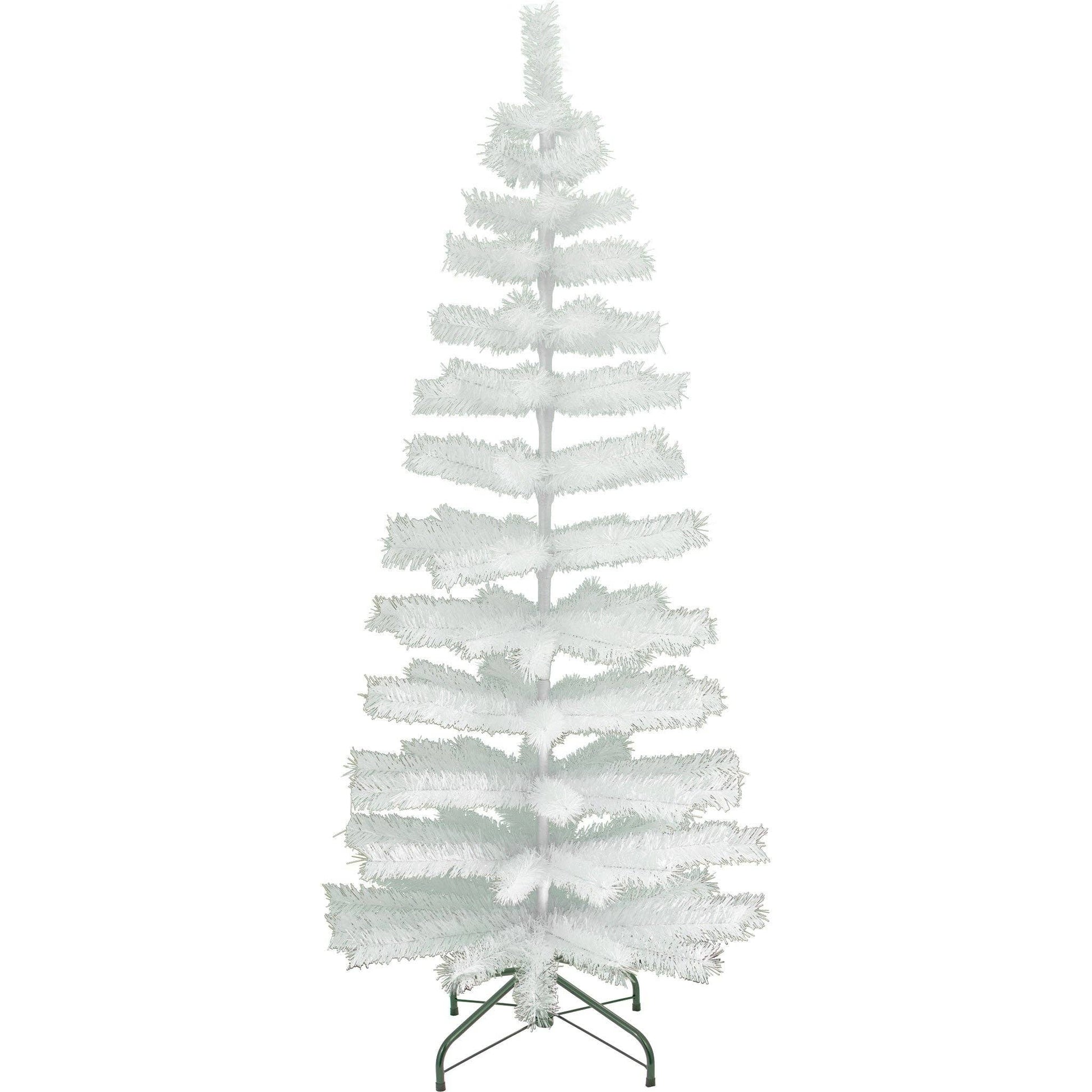 White Tinsel Christmas Tree