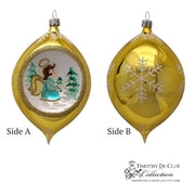 Engel 3.25 in Tear Drop- Exclusive Christmas Ornament