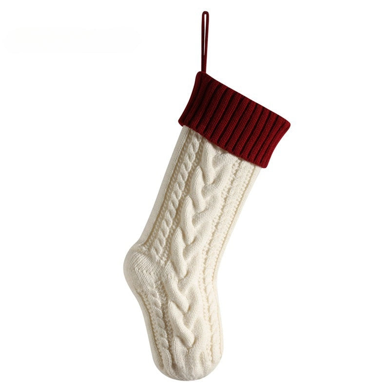 Cable Knit Christmas Stocking