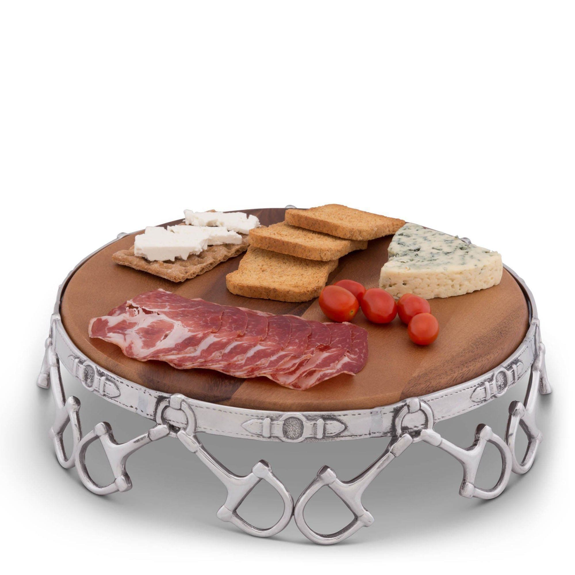 Equestrian Cheese Pedestal