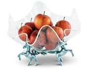 Horse Stand Acrylic Bowl 11