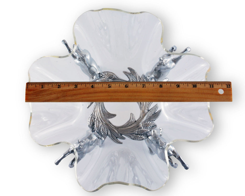 Horse Stand Acrylic Bowl 11