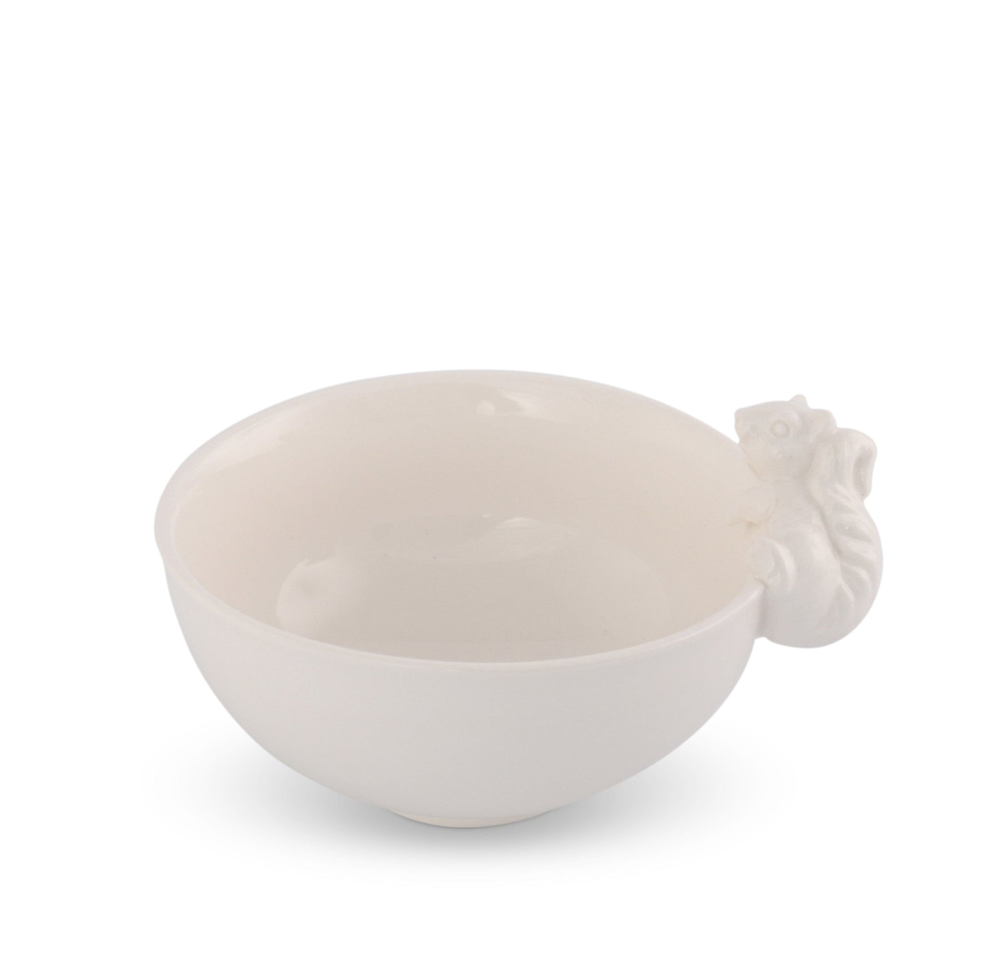 Climbing Squirrel Stoneware Nut Bowl