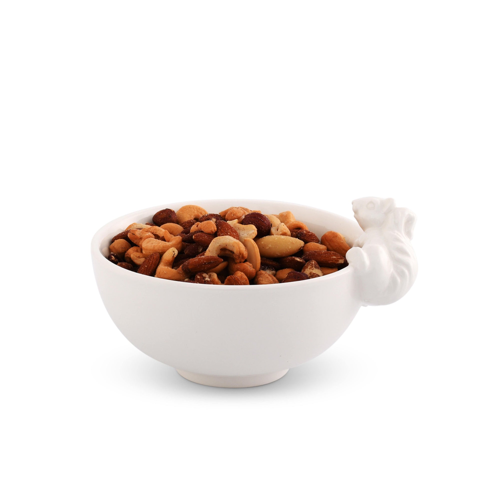 Climbing Squirrel Stoneware Nut Bowl