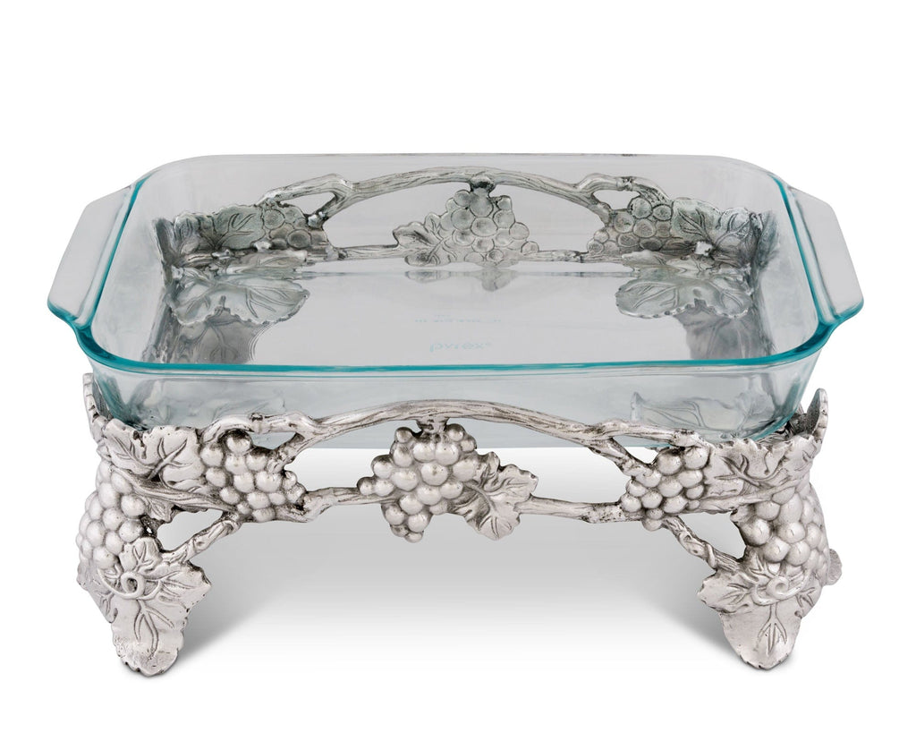 Elevated Grape Pyrex Holder 3qt