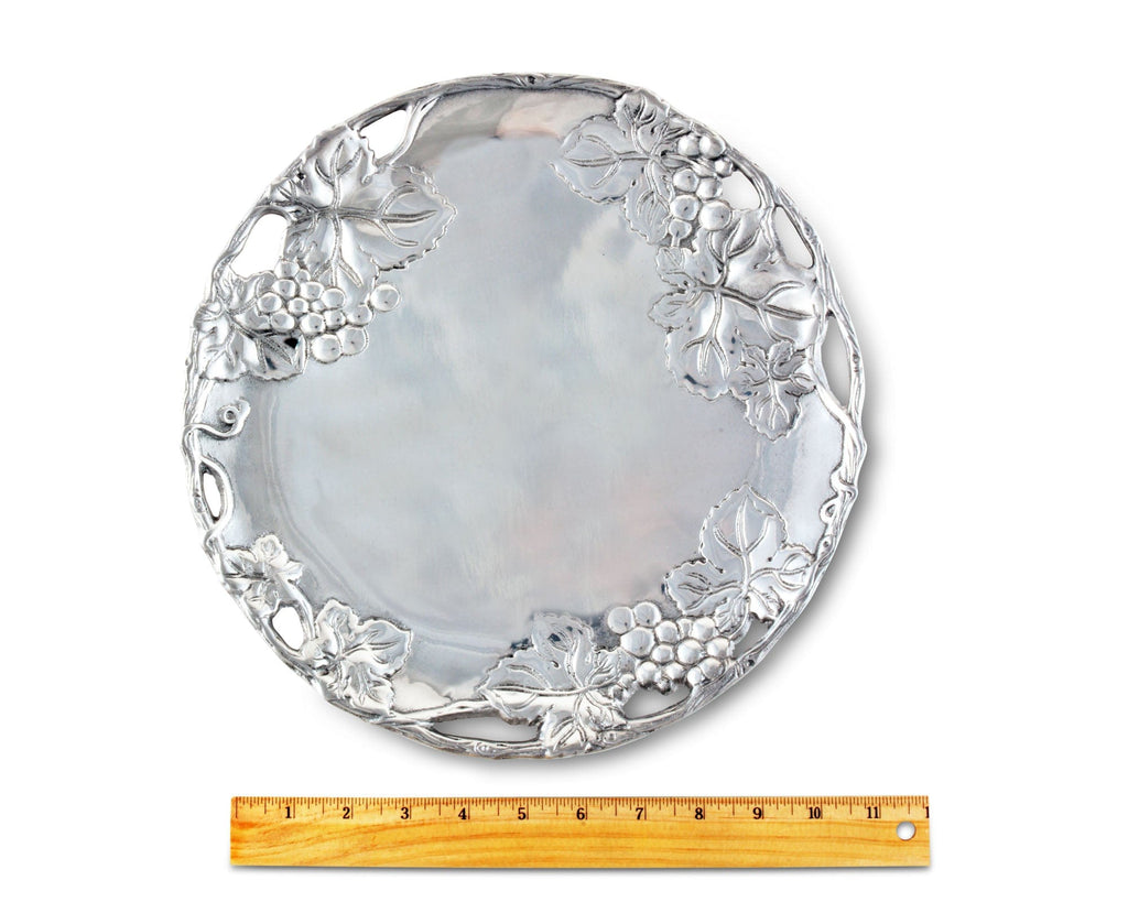 Grape 12 Round Plate