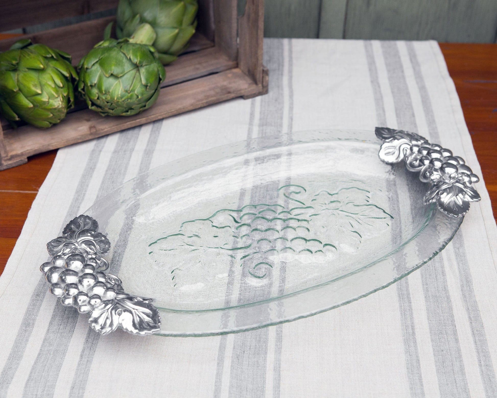 Grape Glass Platter