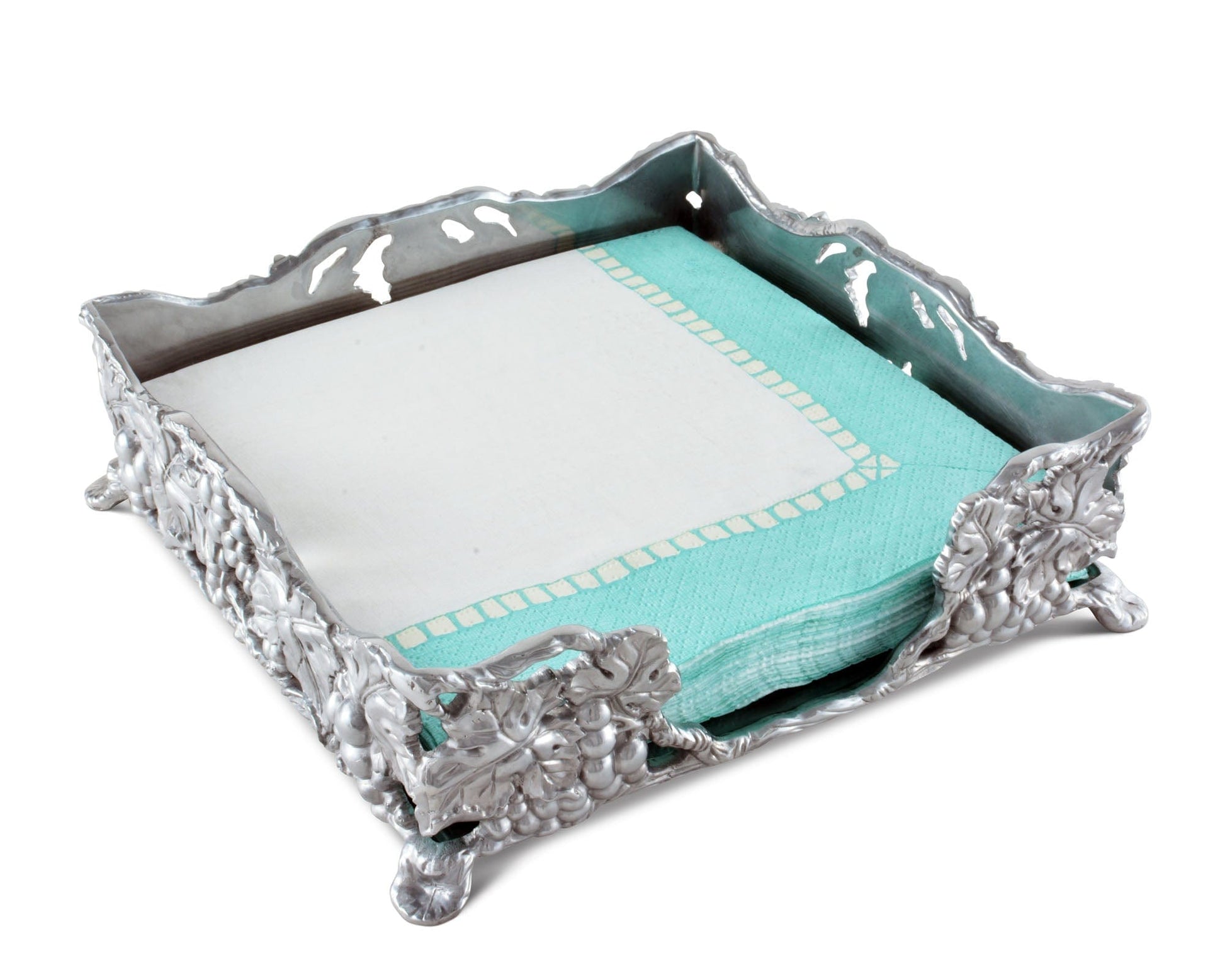 Grape Luncheon Napkin Box