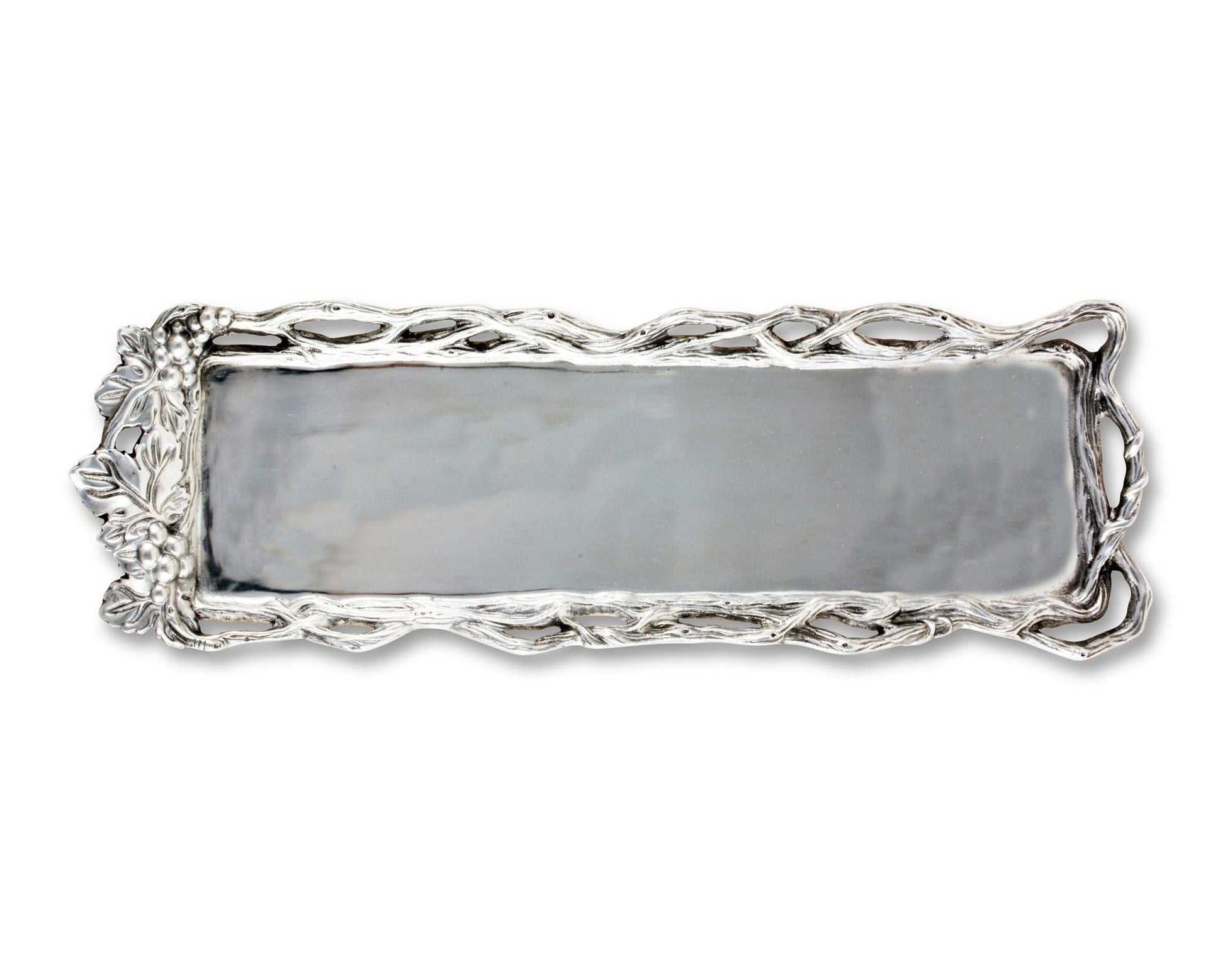 Grape Open Vine Oblong Tray