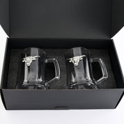 Longhorn Beer Mugs - Set of 2
