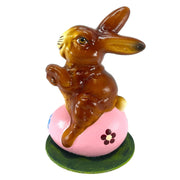 Ino Schaller Easter Rabbit on Pink Egg German Paper Mache