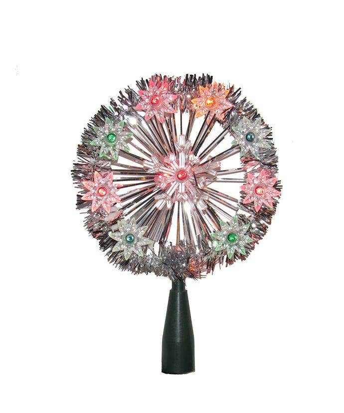 Retro Snowstar Treetop 10 light